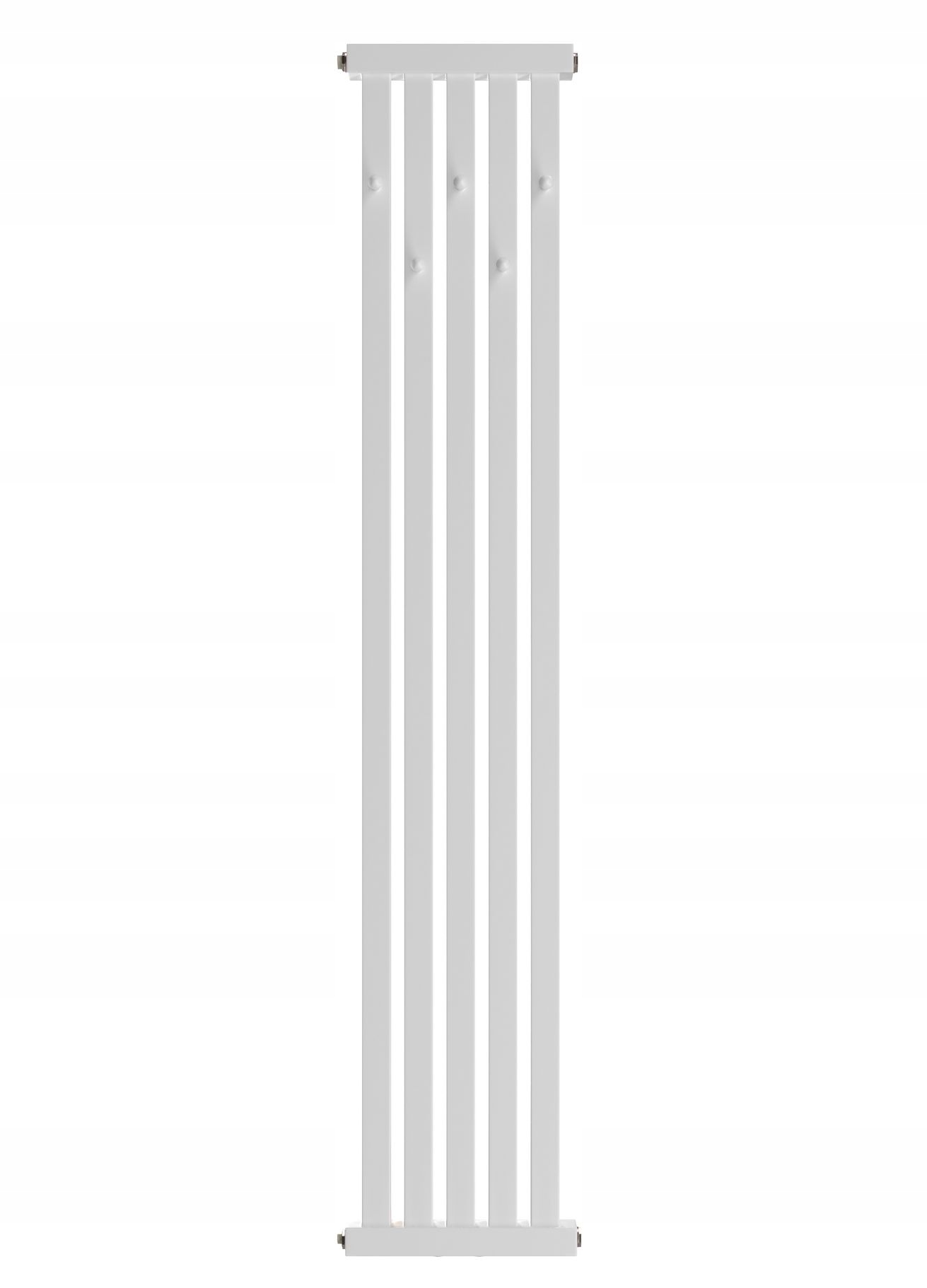 Dekoratívny radiátor Akra Hook 100x32 Biely Mat Hladký