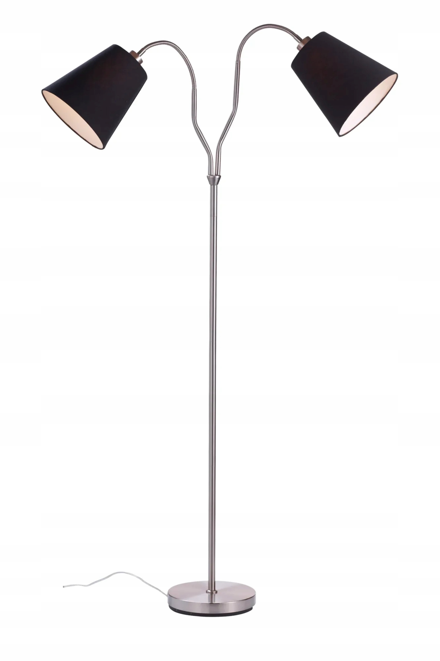 Markslöjd Modena stojaca lampa strieborná/čierna
