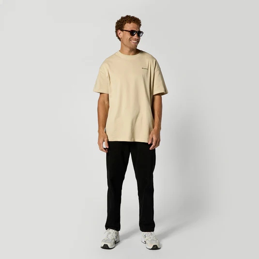 Tričko Mystic 2026 Profile Tee Pale Khaki XL