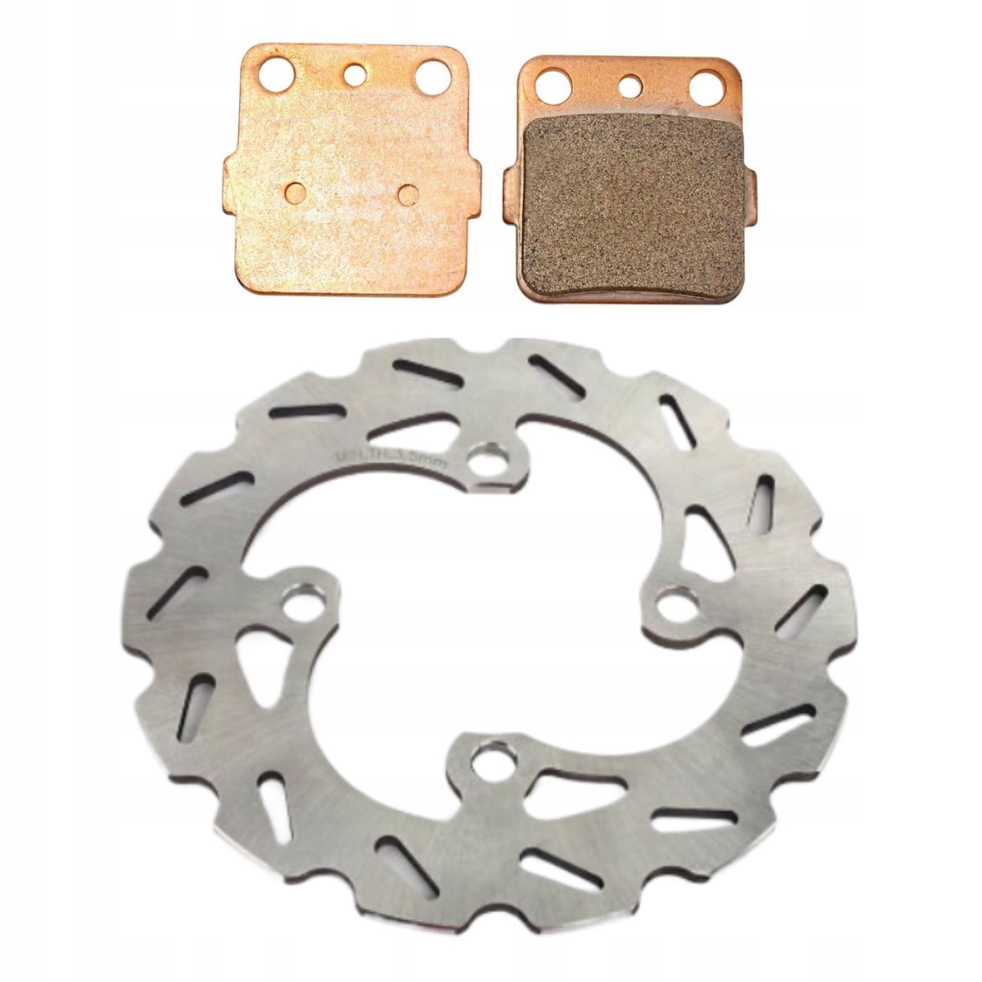 Kotúč a brzdové doštičky Honda Trx 420 45251-HP5-601 06435-HP7-A01 predné