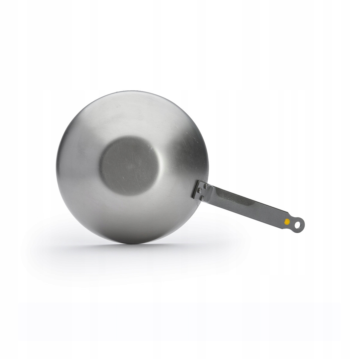 WOK ŻELAZNY indukcja de Buyer Mineral B 28 cm Kolor srebrny