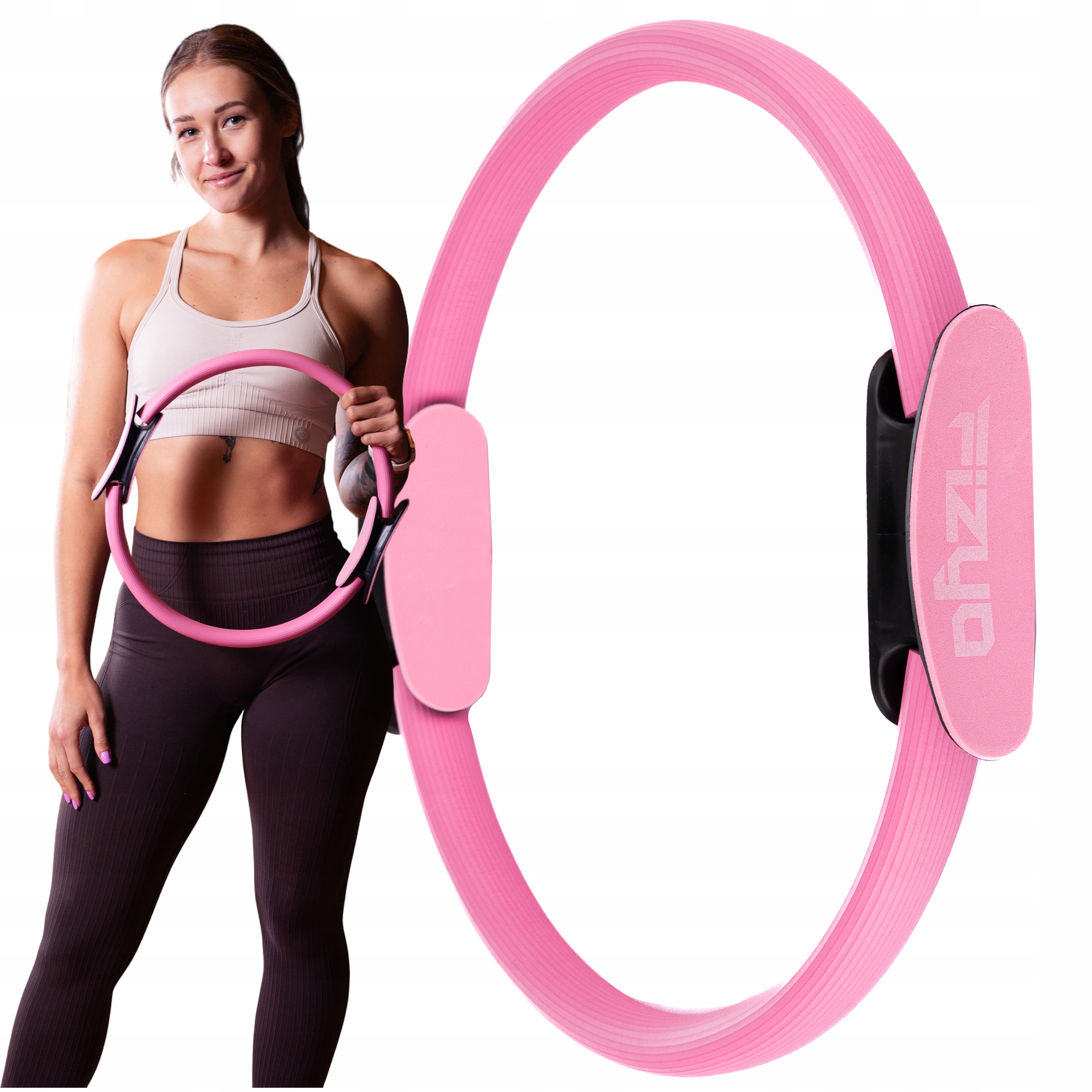 OBRĘCZ KÓŁKO RING DO PILATESU JOGI ĆWICZEŃ FITNESS 38 cm FIZYO PIERŚCIEŃ