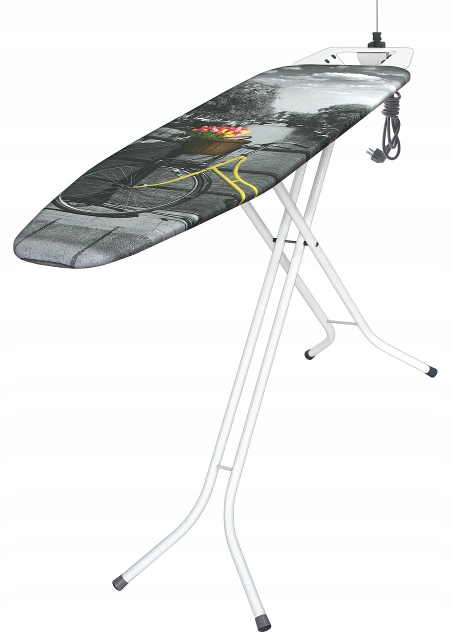 Deska do prasowania duża 120x38 składana stabilna uchwyt na żelazko