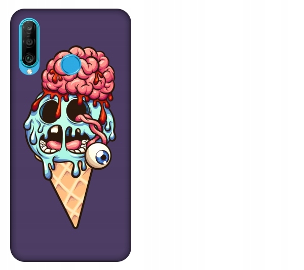 

Etui pokrowiec Huawei P30 Lite Zombie ice cream lo