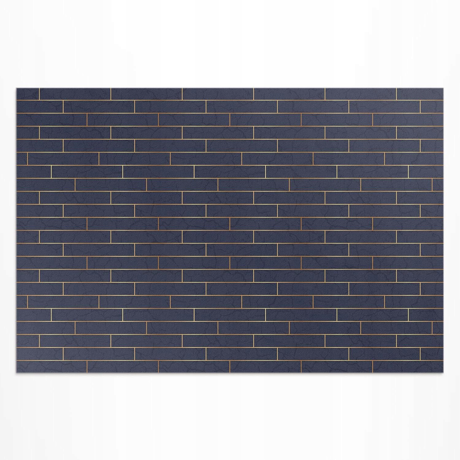 Vinylový koberec Terasa Moderné tmavé parkety pravidelné línie 100x150 cm