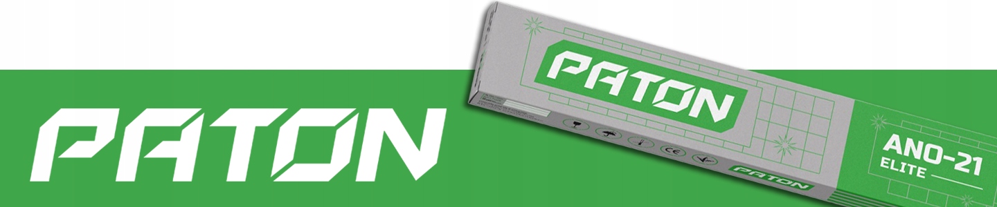 Elektrody Spawalnicze Rutylowe PATON 3mm 1kg 350mm Seria ANO 21 ELITE