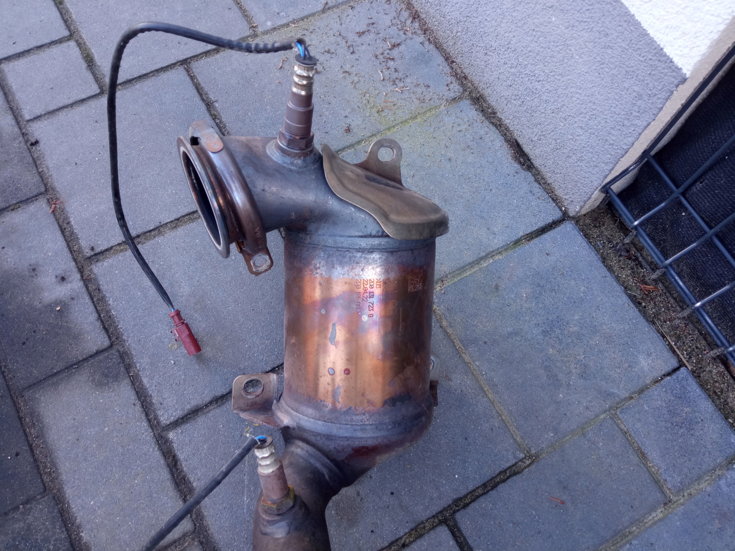 KAMIQ 1.0 катализатор DPF