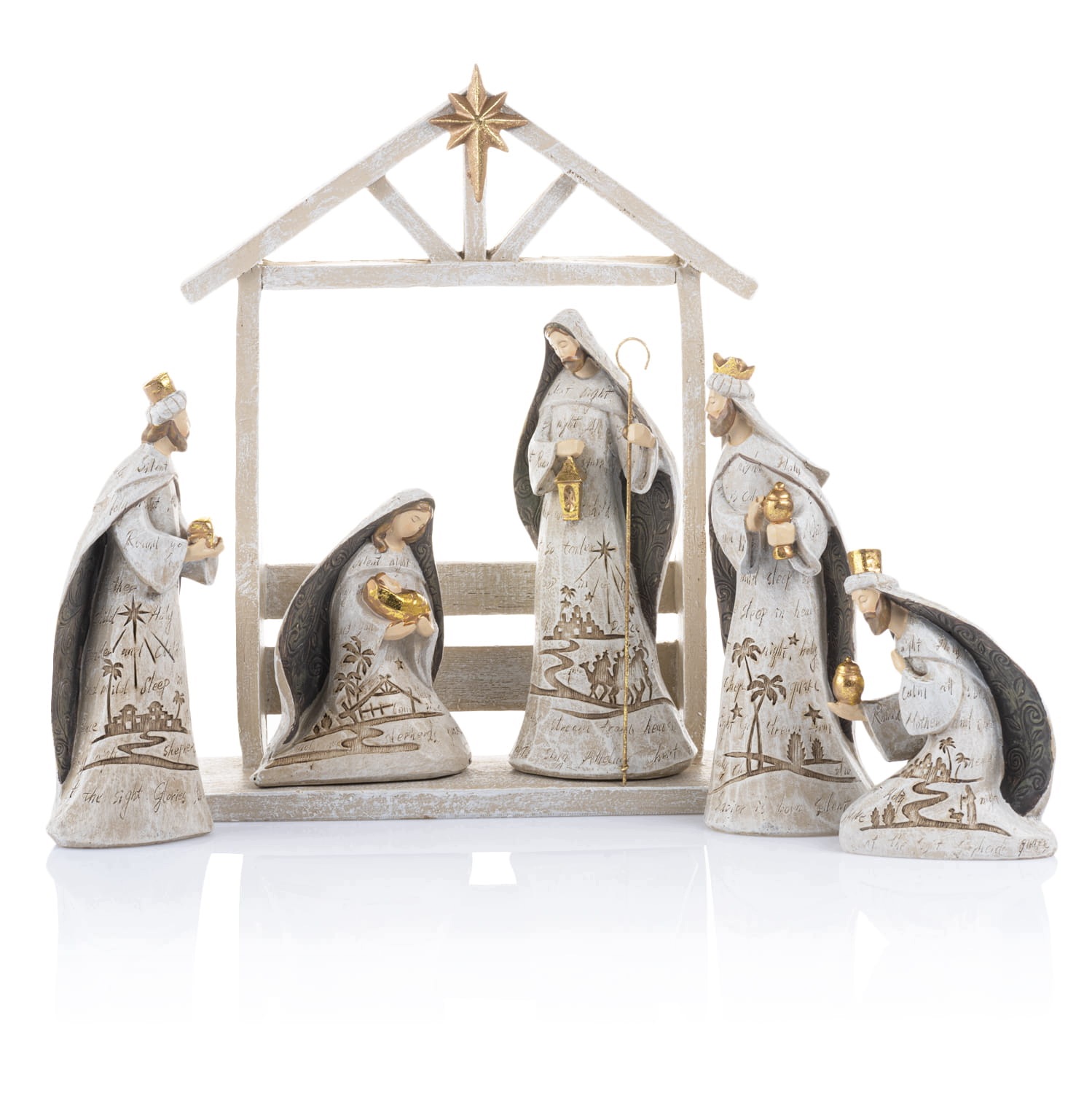 Vánoční betlém 30 cm Decorato