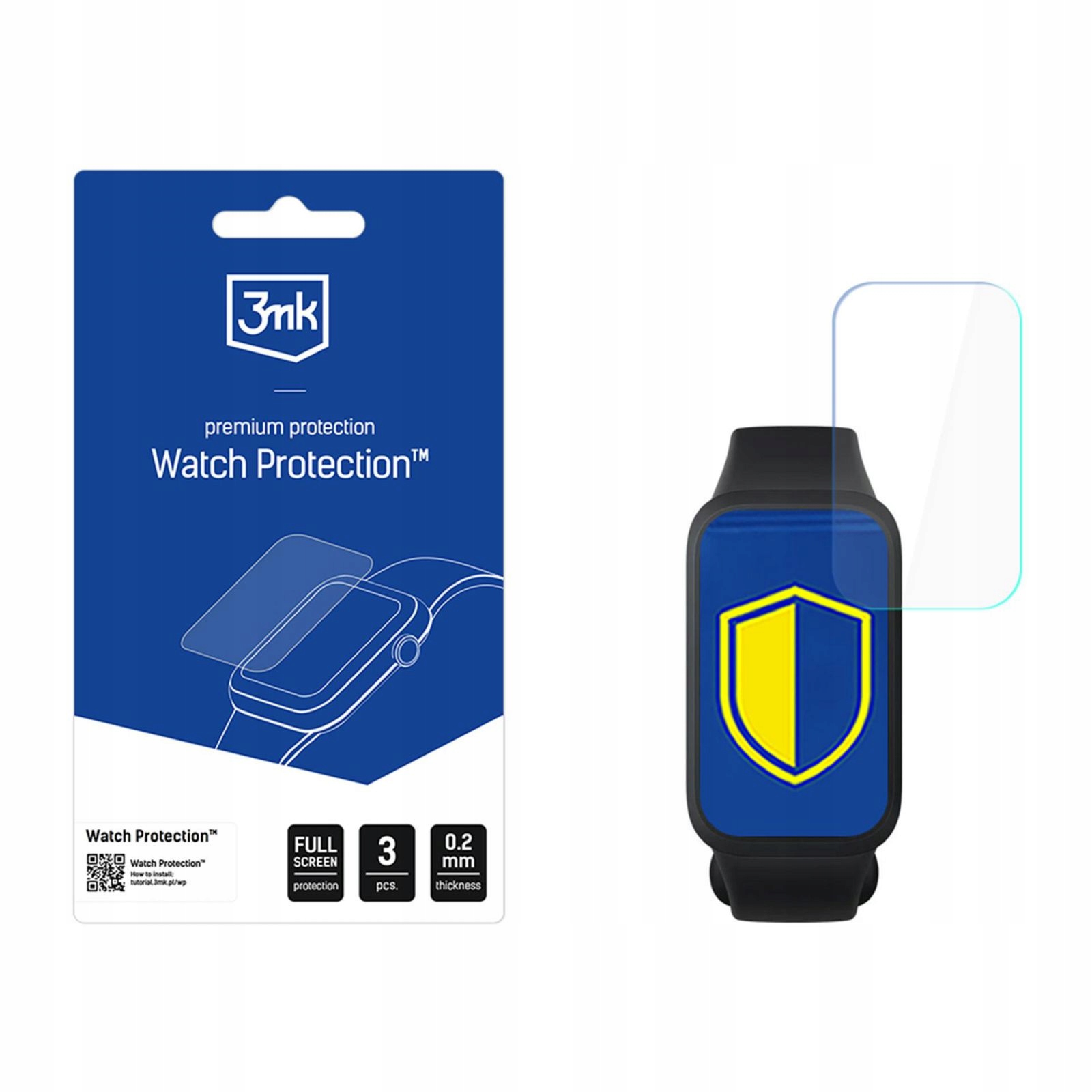 Xiaomi Smart Band 9 Active 3MK Watch Protection Flexibleglass