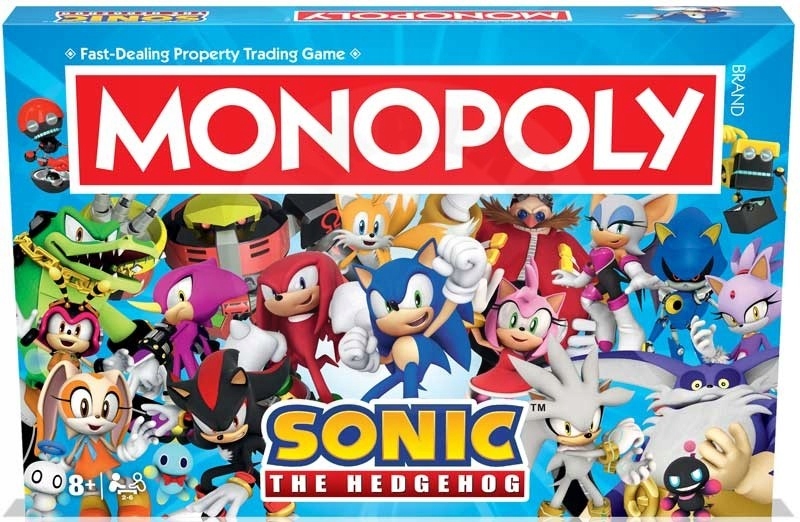 Desková hra Monopoly Sonic