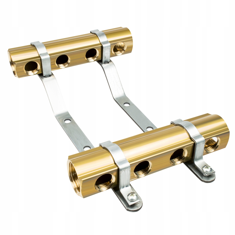 Rozdělovač radiátorů 4 okruhový Pevný a odolný