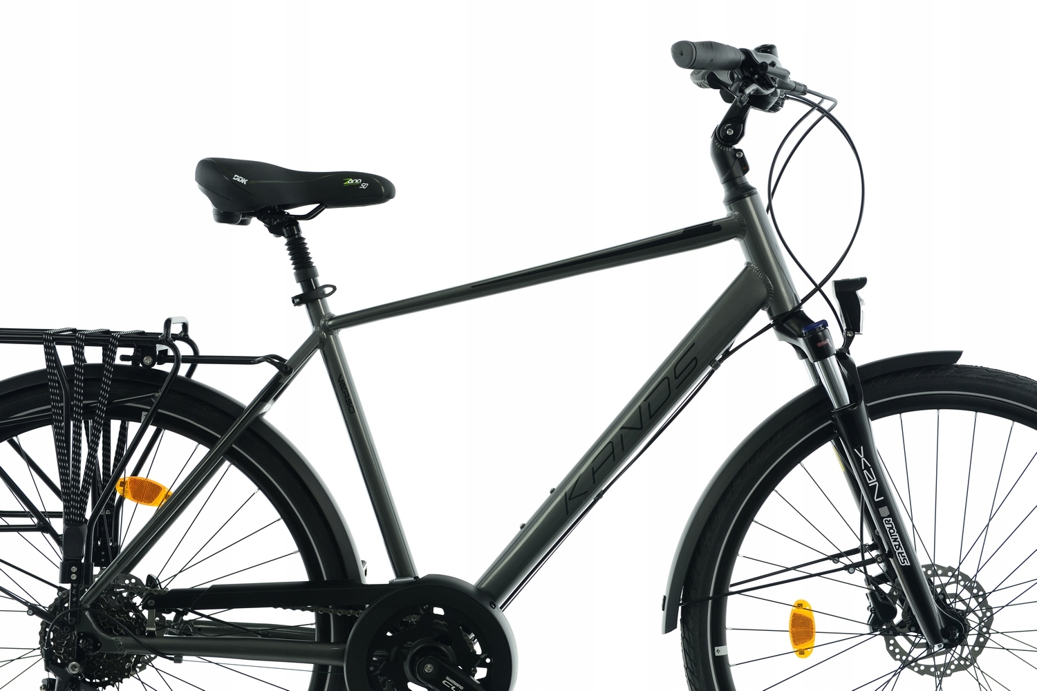 Rower Trekkingowy Kands 28 Verso V2 r19' grafitowy SHIMANO HYDRAULIKA r25M