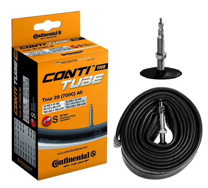 

Dętka Continental Tour All 28x1,5-1,75 Sv Presta