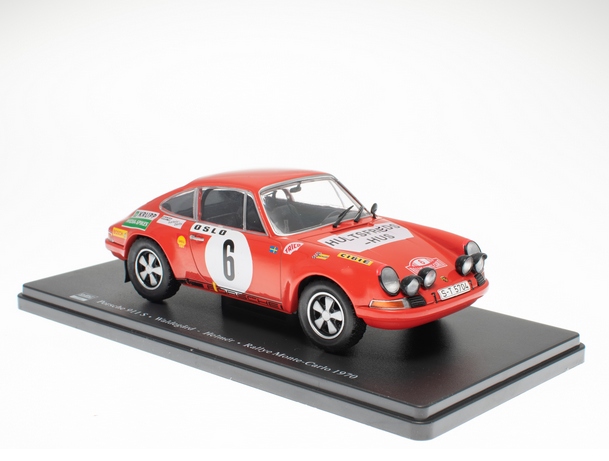 Porsche 911 S Waldegard Helmer Rally Monte-Carlo 1970 1:24