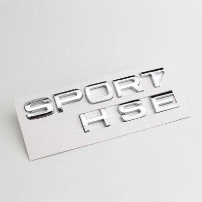 

Emblemat Napis Range Rover Sport Hse Chrom