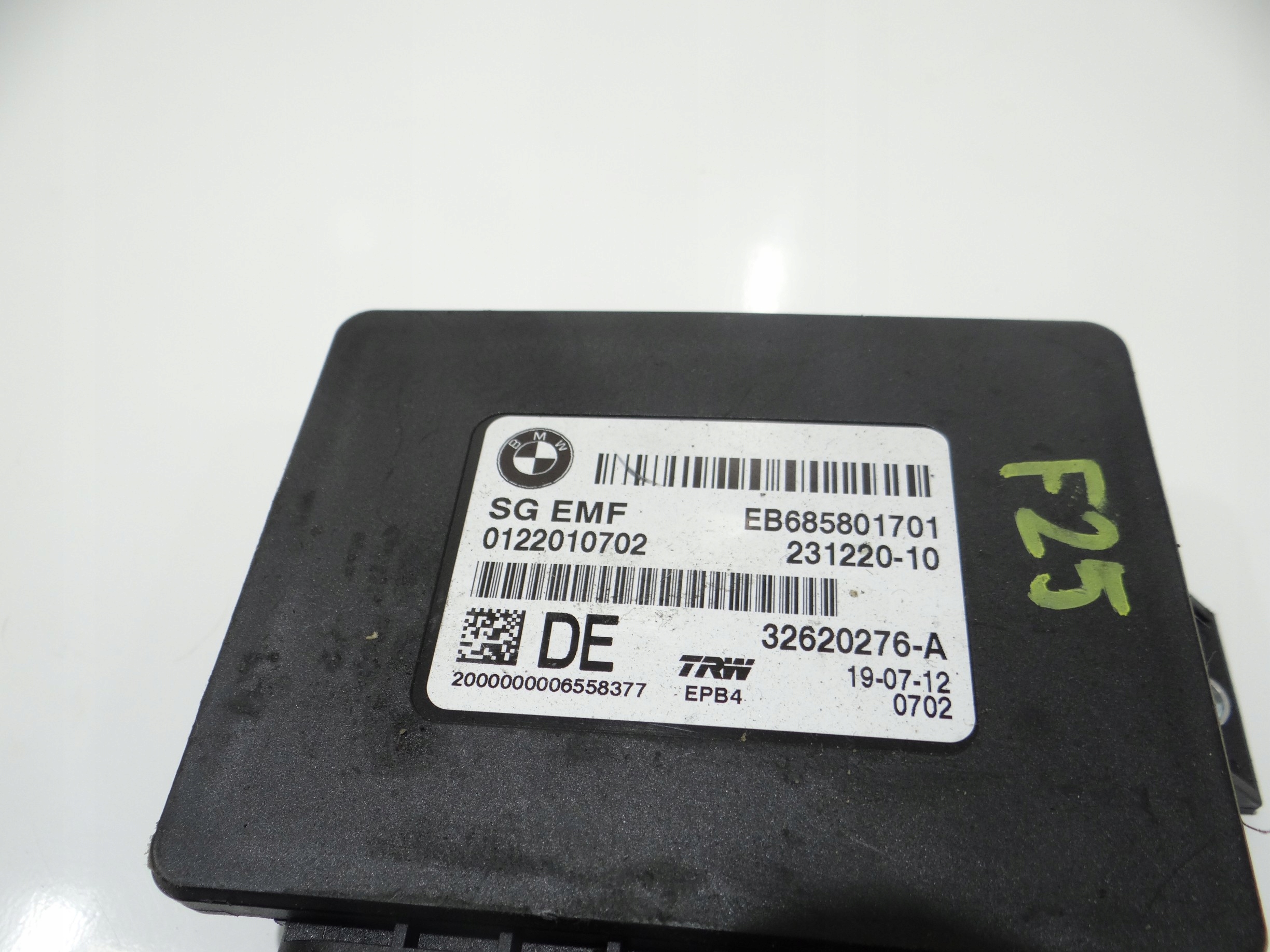 module control unit electric brake BMW X3 F25 6858017