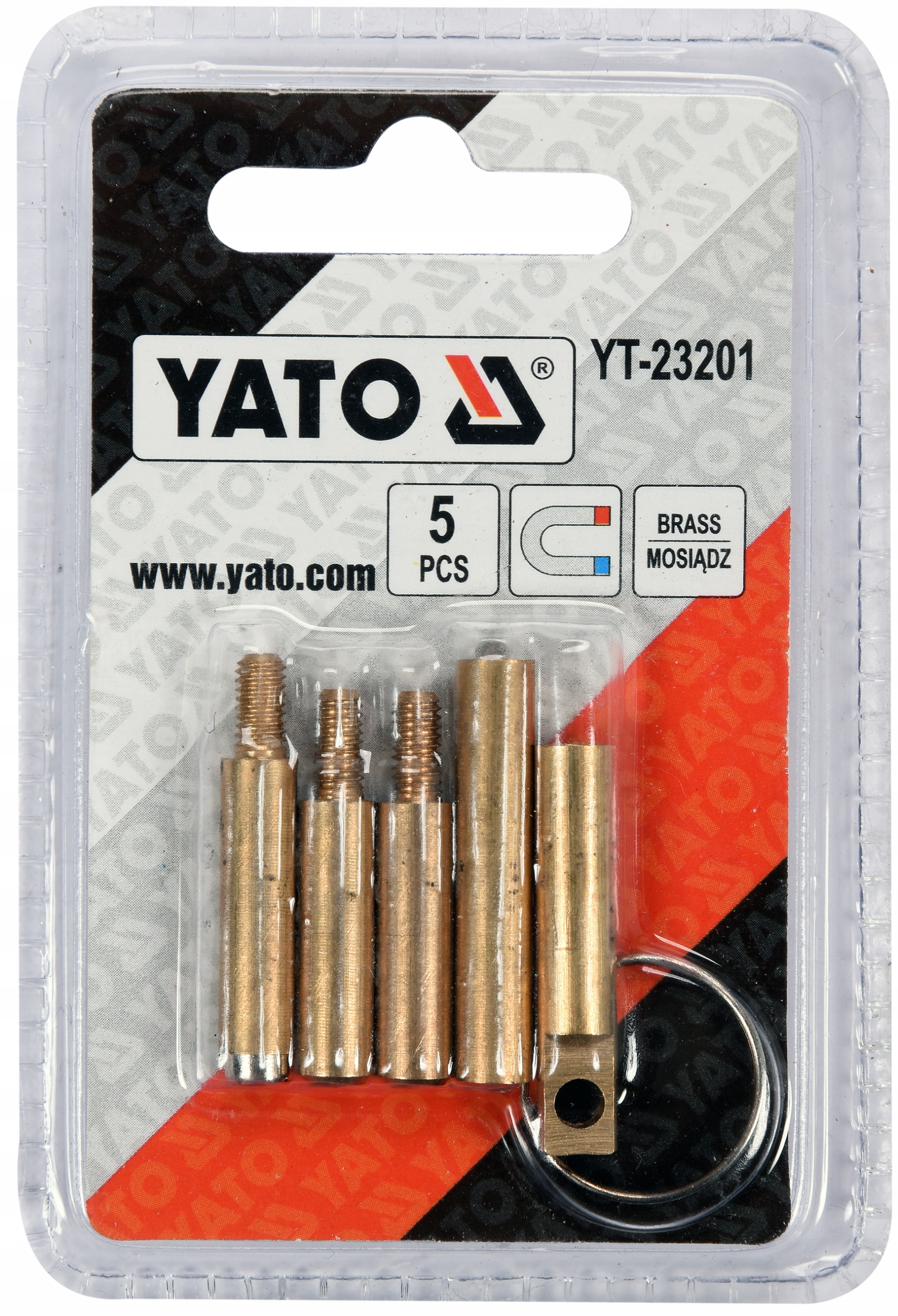 ZESTAW AKCESORIÓW DO PRZEPYCHACZA 5SZT