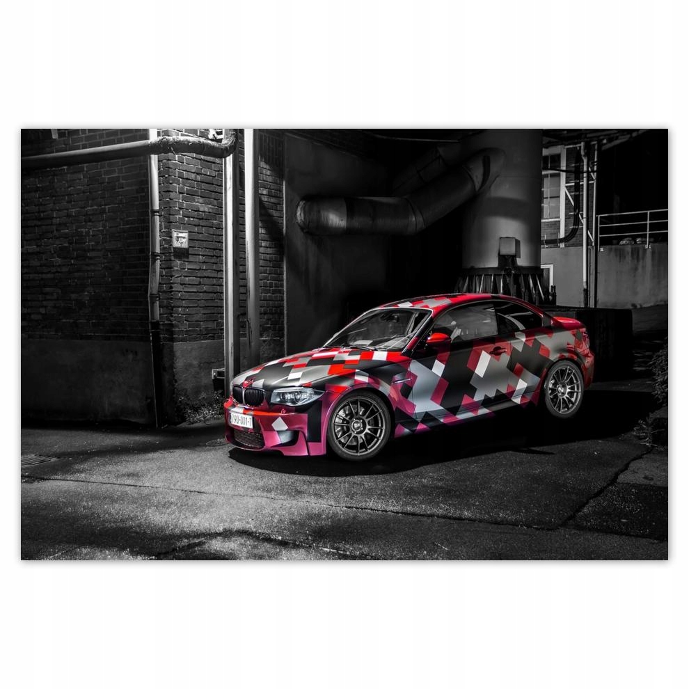 

Plakaty 60x40 Czerwone Bmw
