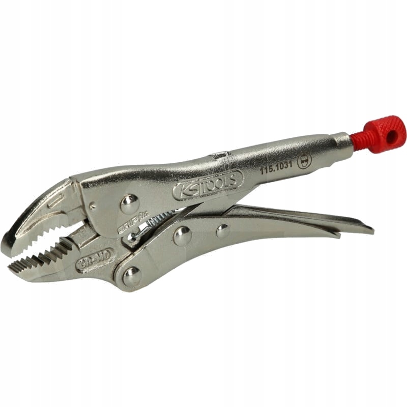 Szczypce zaciskowe 50 mm, L = 140 mm, Ø 0-50 mm