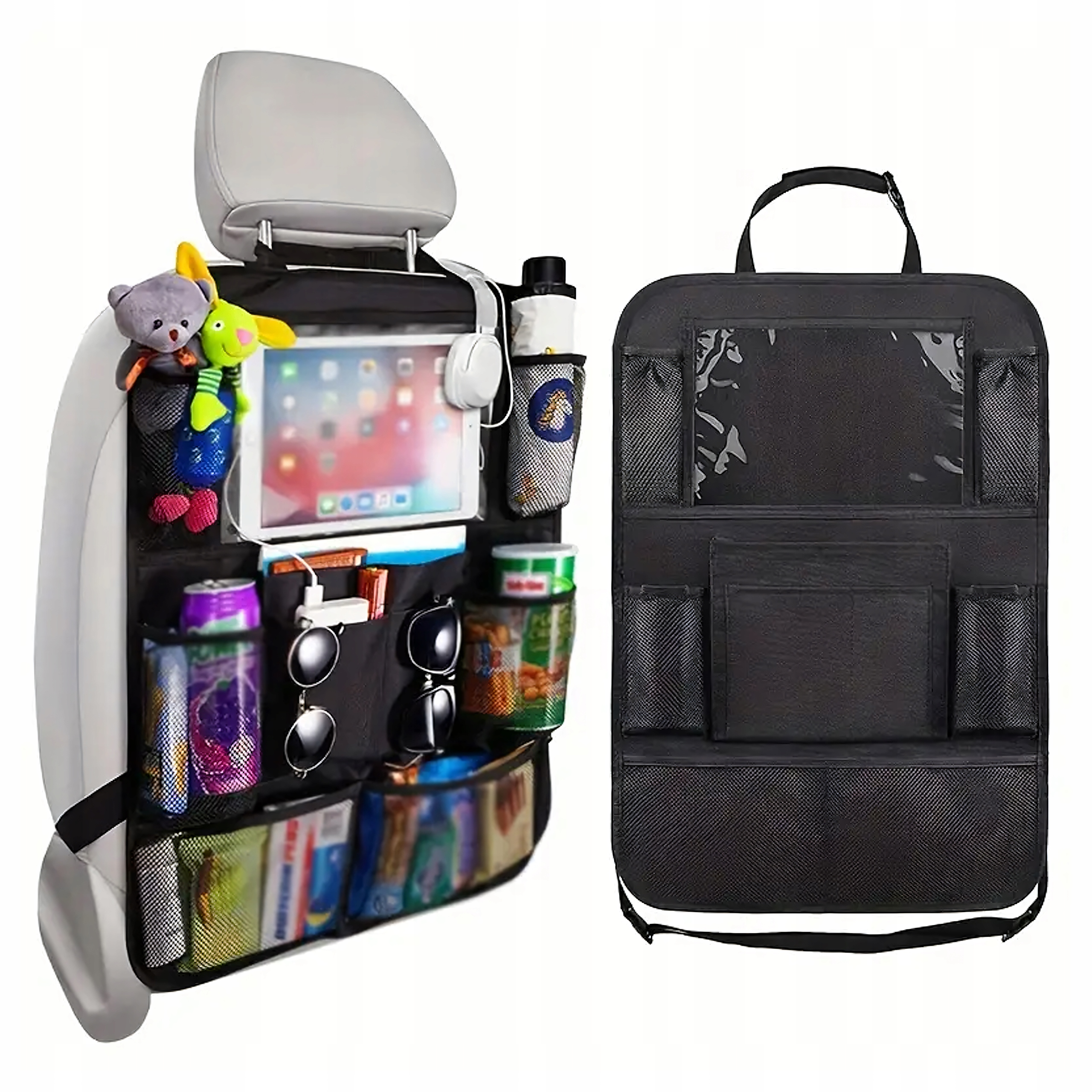 Organizer Samochodowy Etui do Samochodu na Fotel Duży Pojemny Uniwersalny