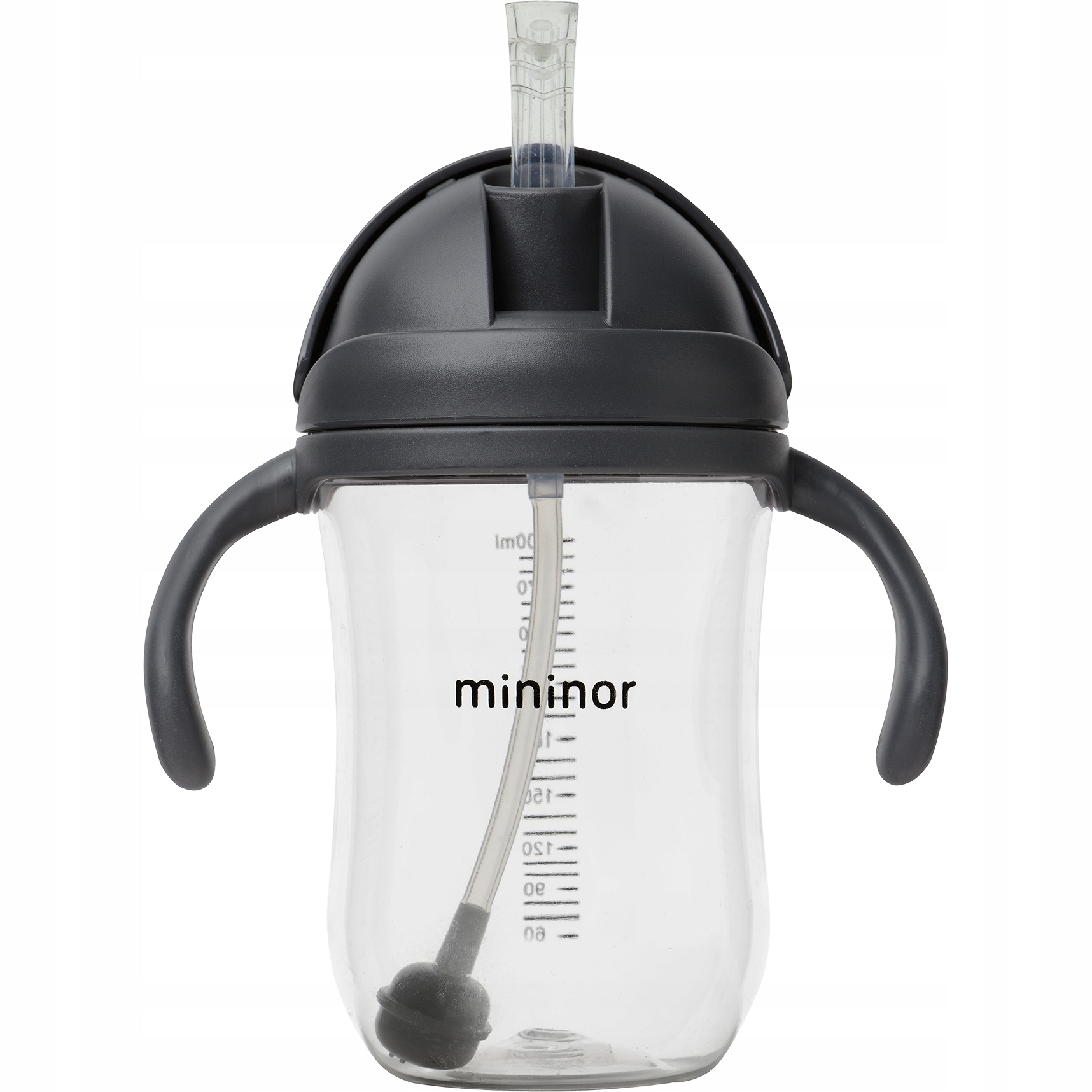 

Bidon niekapek ze słomką tritanowy 330 ml Mininor