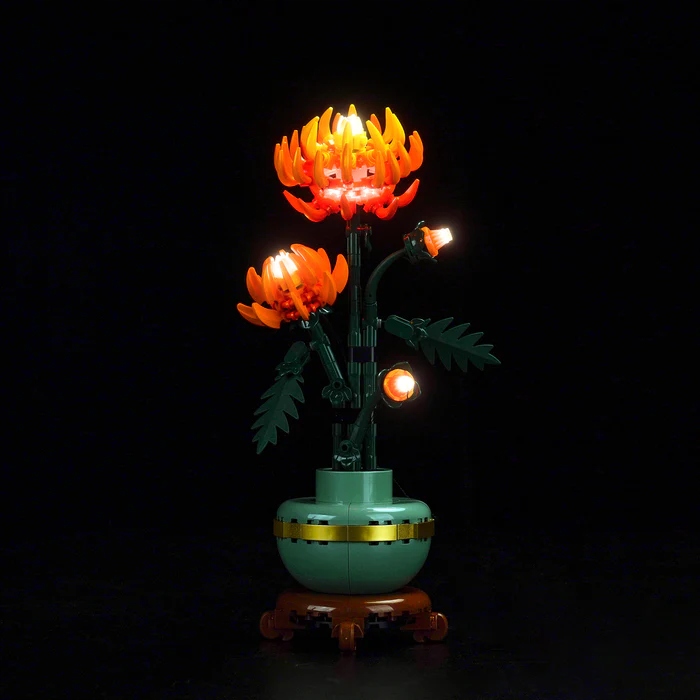 Oświetlenie Led do Lego Chryzantemy 10368 (nie zawiera zestawu Lego)