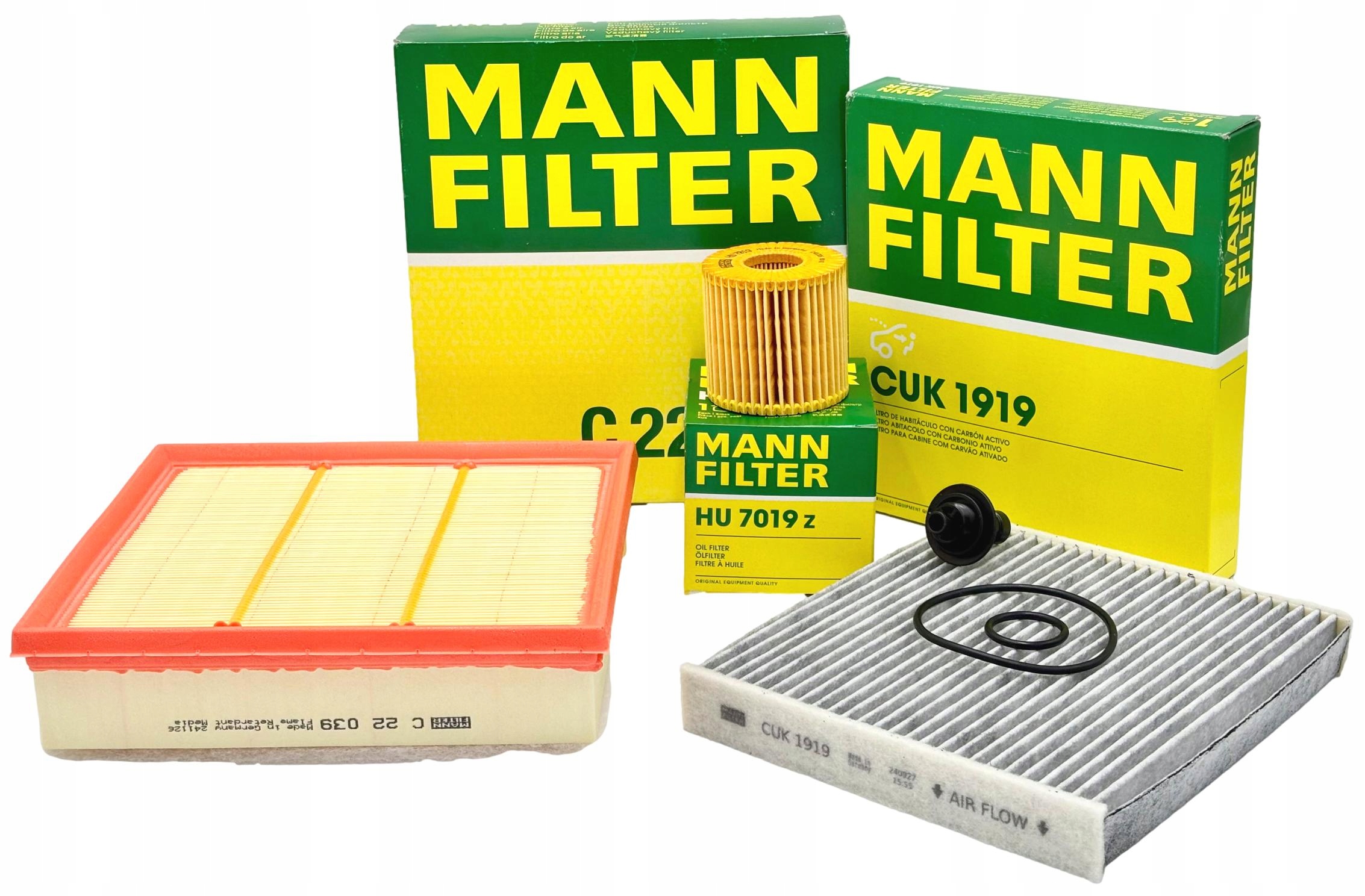 Mann Sada Filtrů Lexus Nx 14-20 2.0 200t NX200t 238KM 2.0 300 NX300