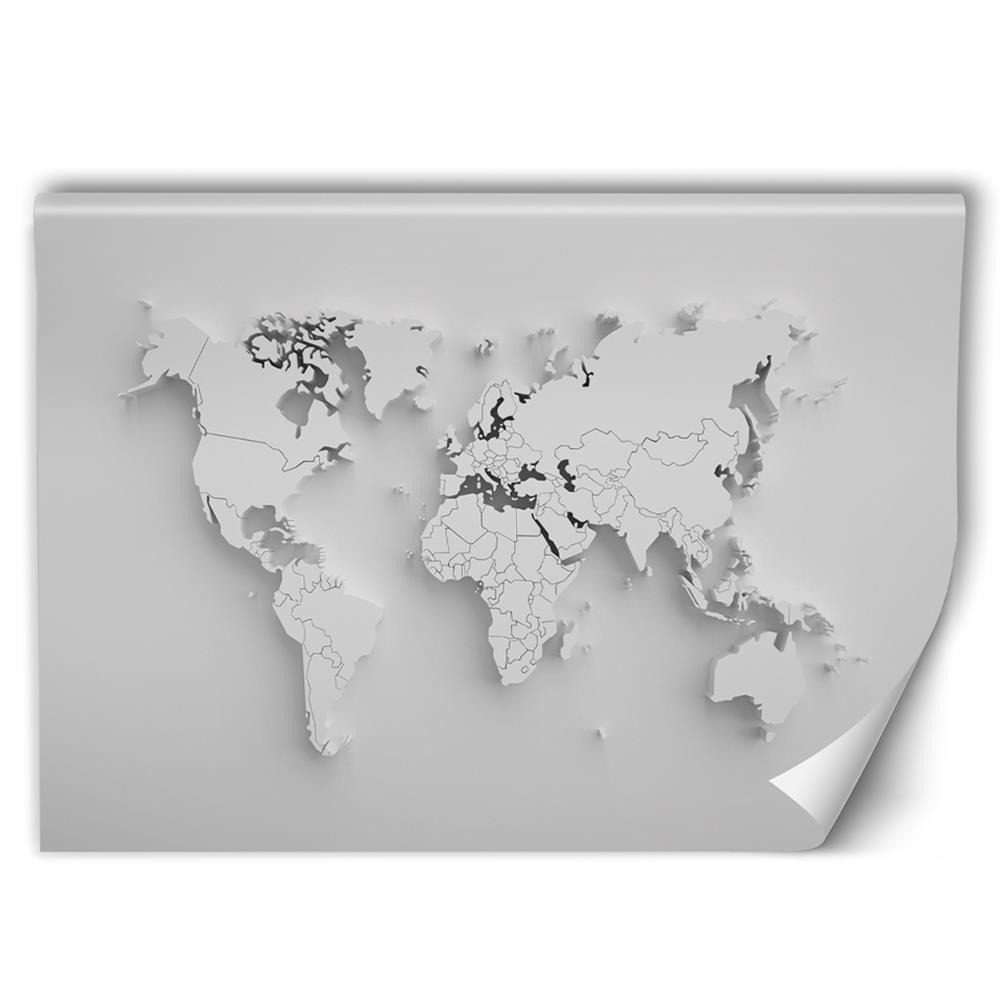 

Tapeta 3D Na Ścianę Do Salonu Kontynenty 200x134