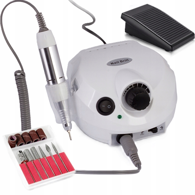 Profesionální Bruska na nehty Peducire 65W sada frézek