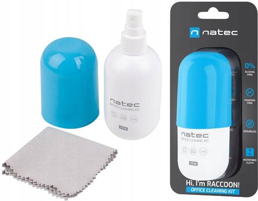 

Zestaw Do Czyszczenia Natec 140ML+ŚCIERECZKA