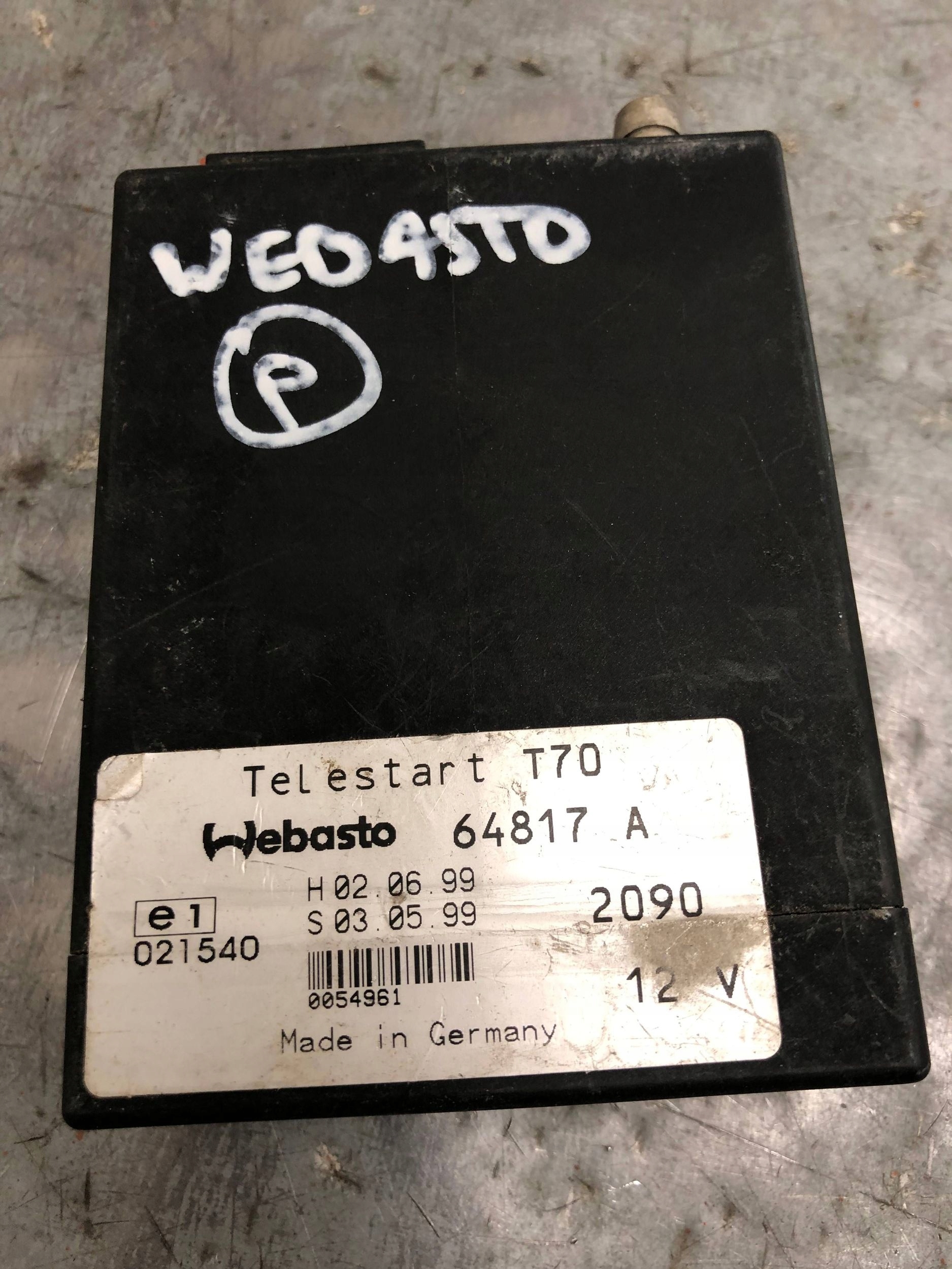 modul WEBASTO VW AUDI 64817A