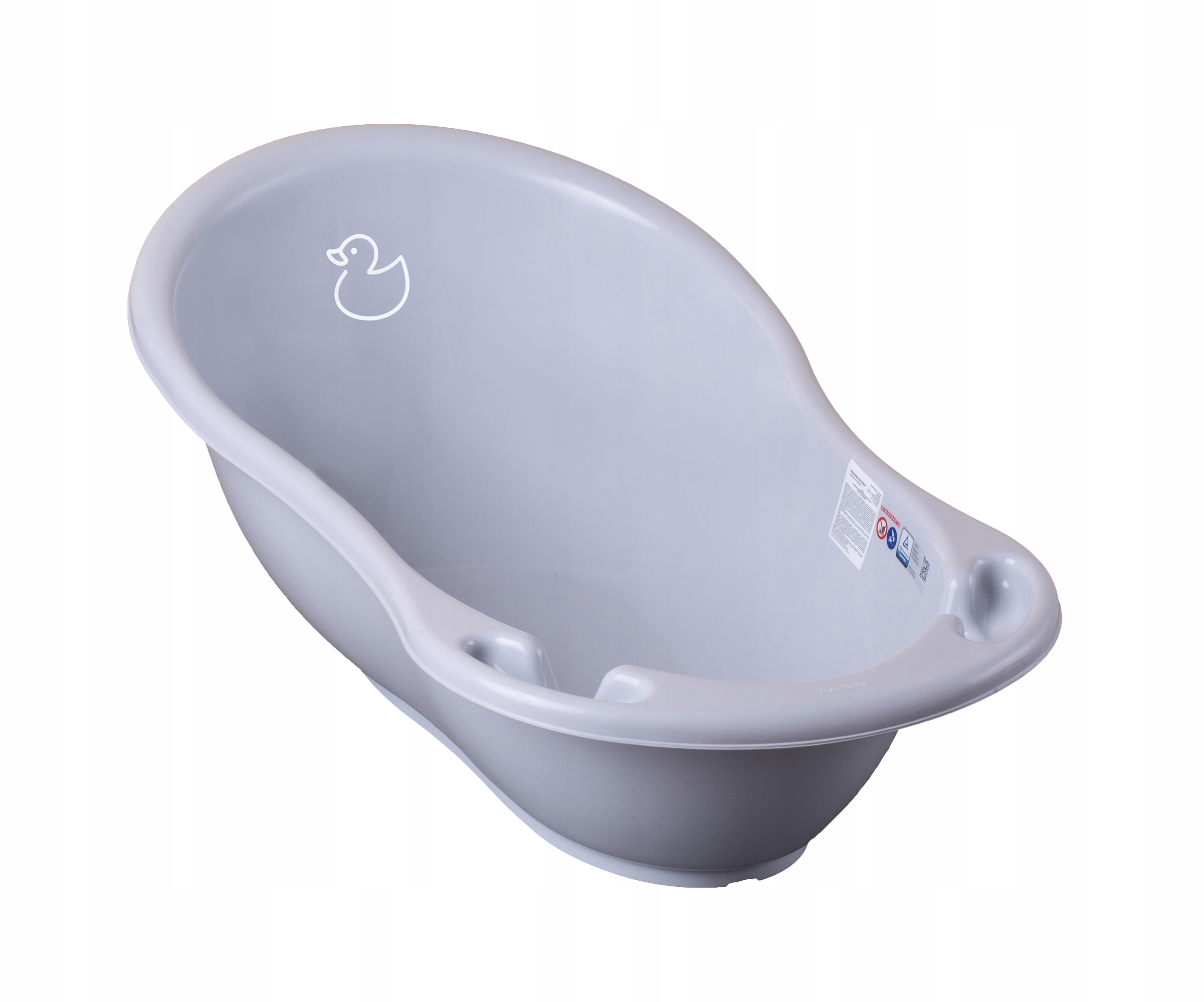 WANIENKA 86 WANNA Tega + LEŻACZEK fotelik wkład Kolor Odcienie szarości i srebra