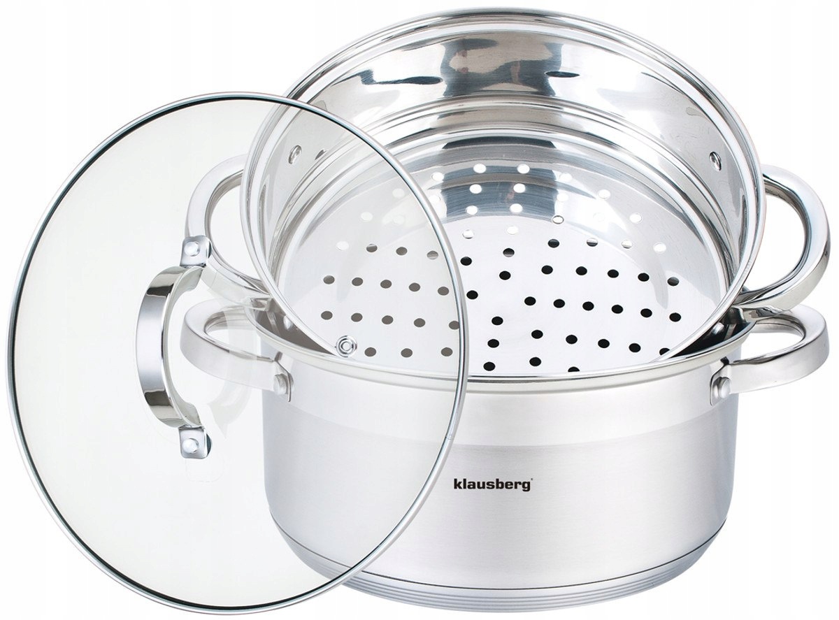 Hrnec Na Páru Klausberg 3 Díly 24 cm KB-7144