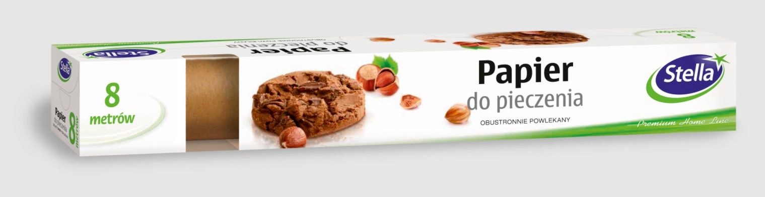 STELLA PAPIER DO PIECZENIA BRĄZOWY 8m box