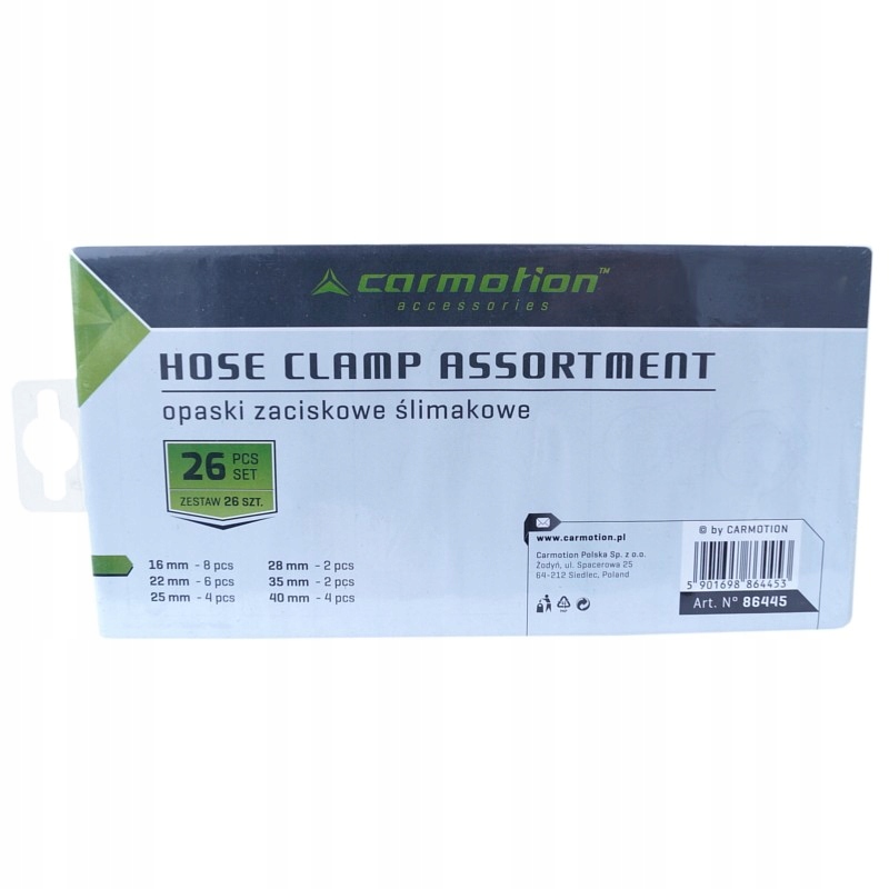 Opaska zaciskowa Carmotion 26 szt. Marka Carmotion