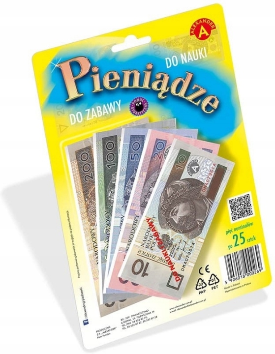 Pieniądze Do nauki i zabawy Alexander Rodzaj nauka liczenia