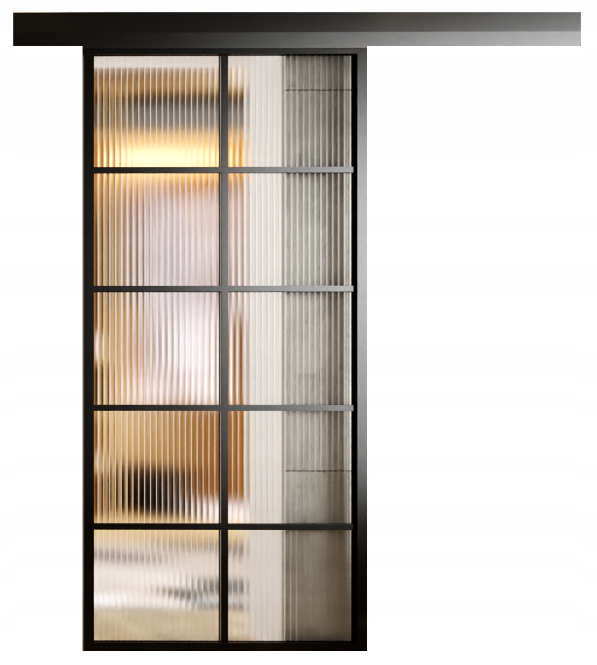 Drzwi Szklane Przesuwne System 85 cm Flutez 10 PÓL