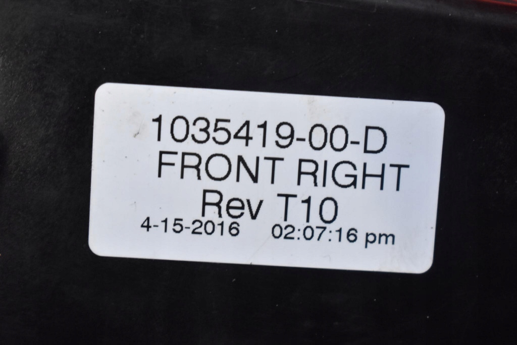 handle right front front CHROM FOLIA 1035419-00-D TESLA MODEL X 90D 15