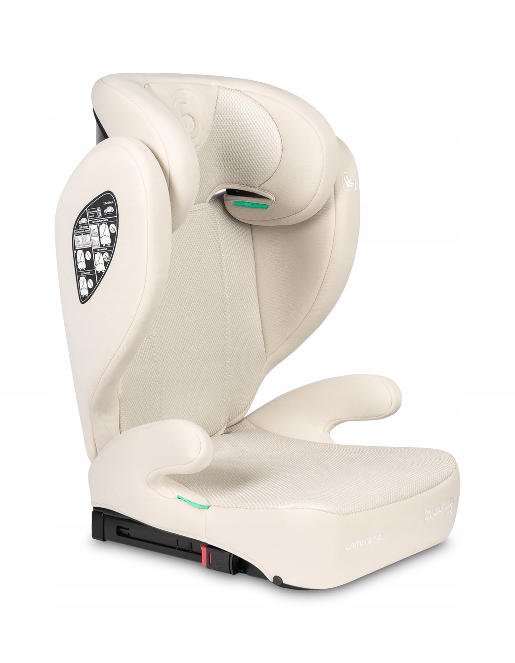 FOTELIK SAMOCHODOWY 100-150CM i-SIZE WKŁADKA PODSTAWKA PODDUPNIK ISOFIX