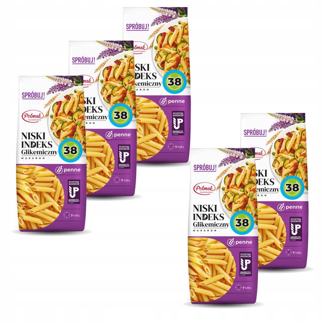 Levně Polmak Penne Těstoviny 250 g x 5 kusů