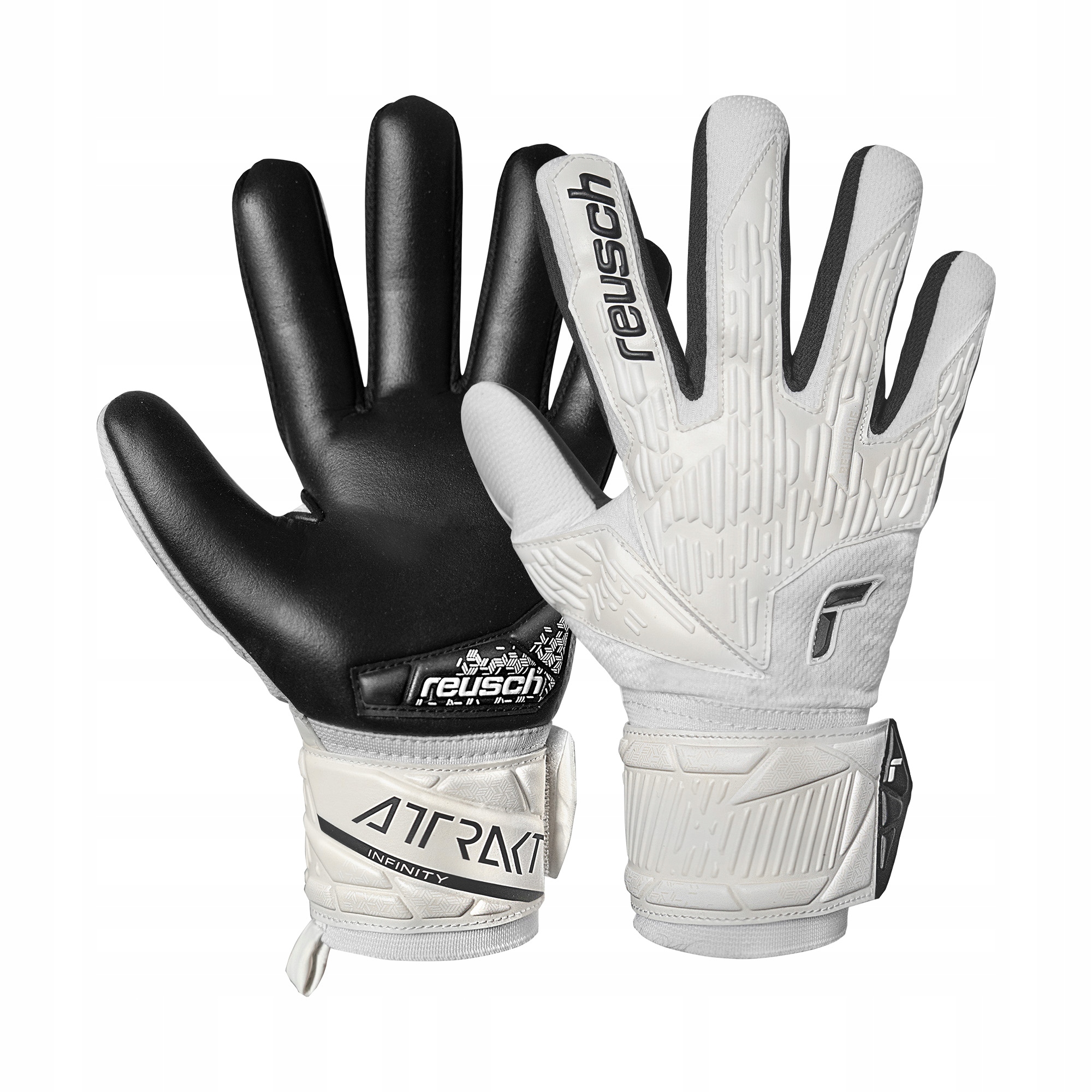 Reusch Brankářské rukavice Attrakt Infinity Nc bílé 8