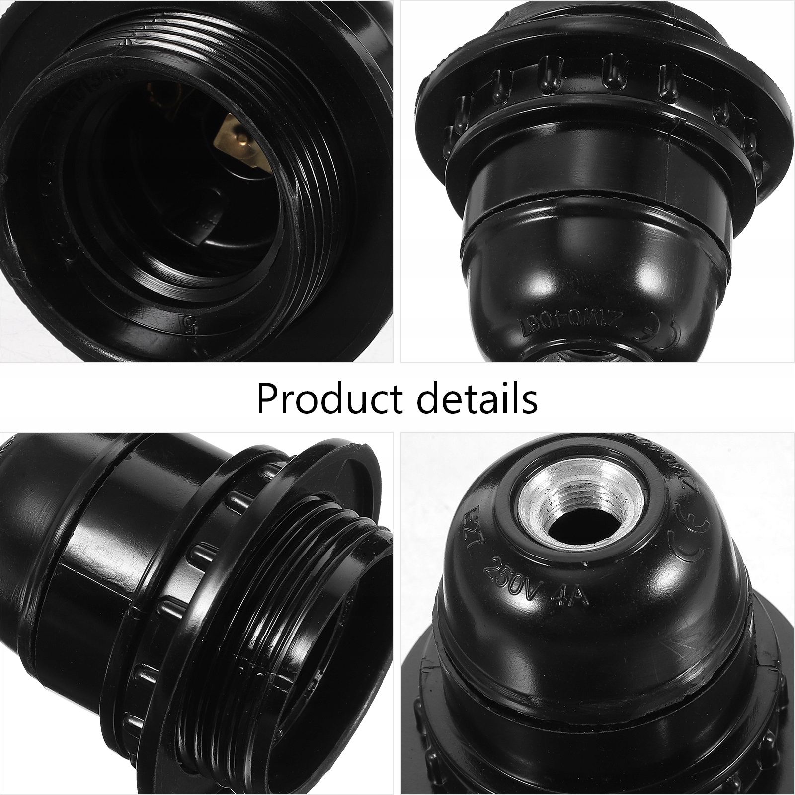 BAKELITOWY UCHWYT LAMPY BIUROWEJ Z OŚWIETLENIEM Liczba elementów w zestawie 0 szt.