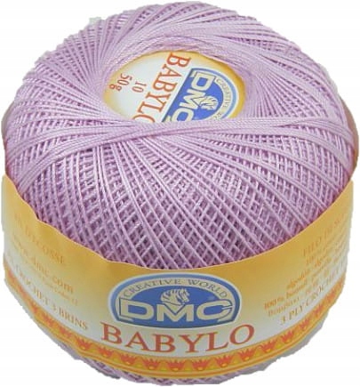 DMC babylo 10 kol. 153 jasny fioletowy 50 gr. 26