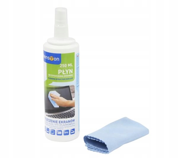 PŁYN DO CZYSZCEBIA EKRANÓW LCD REINSTON 250 ml + MIKROFIBRA Producent Reinston