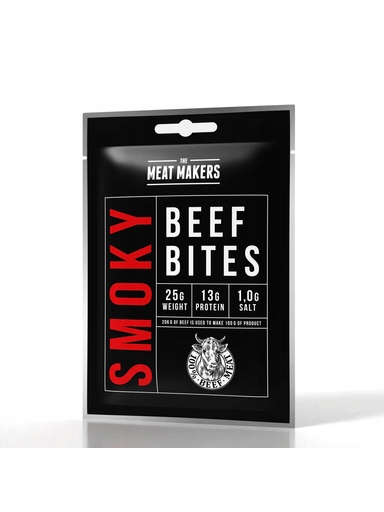 Levně 5 X The Meat Makers Tmm Beef Bites Smoky 25 g