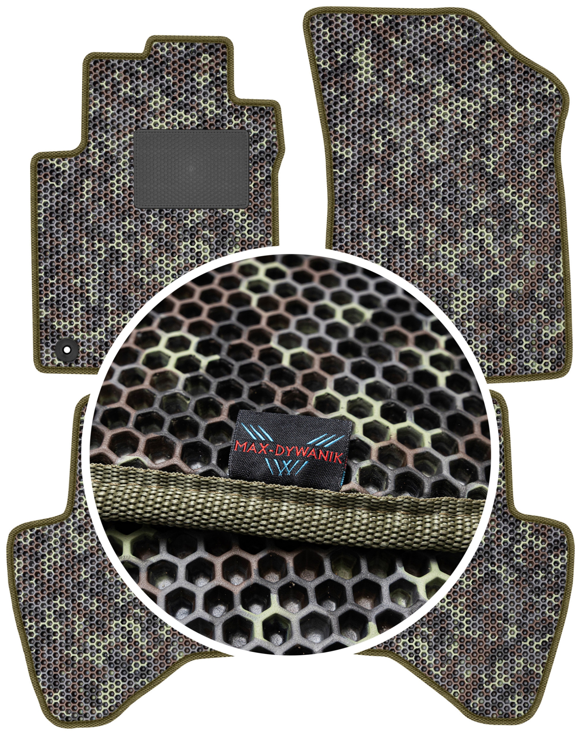 Citroen C1 I 2009-2014 Gumové rohože Eva Moro