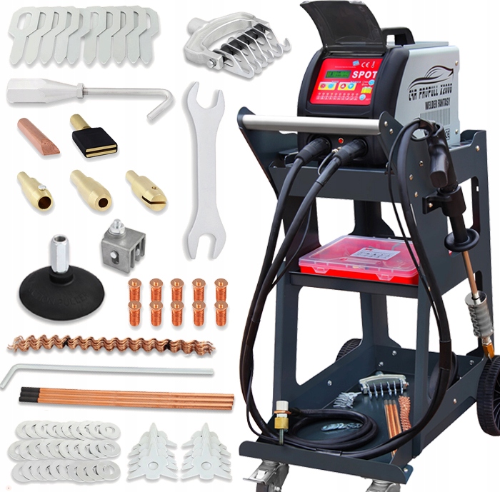 Klempířský spotter s vozíkem Car ProPull X-2000 Welder Fantasy 2000 230V