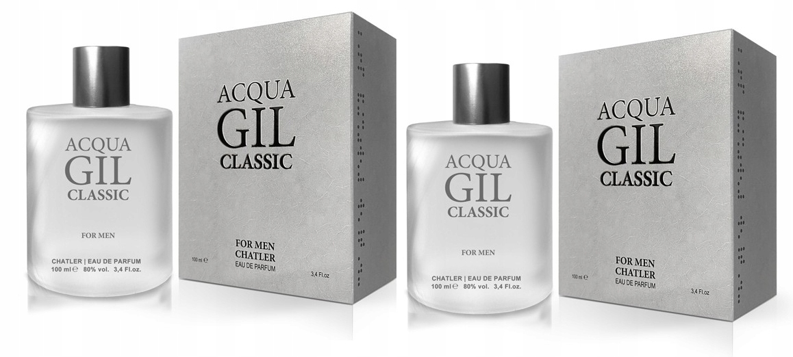 Chatler Acqua Gil Classic 2x100ml parfémovaná voda