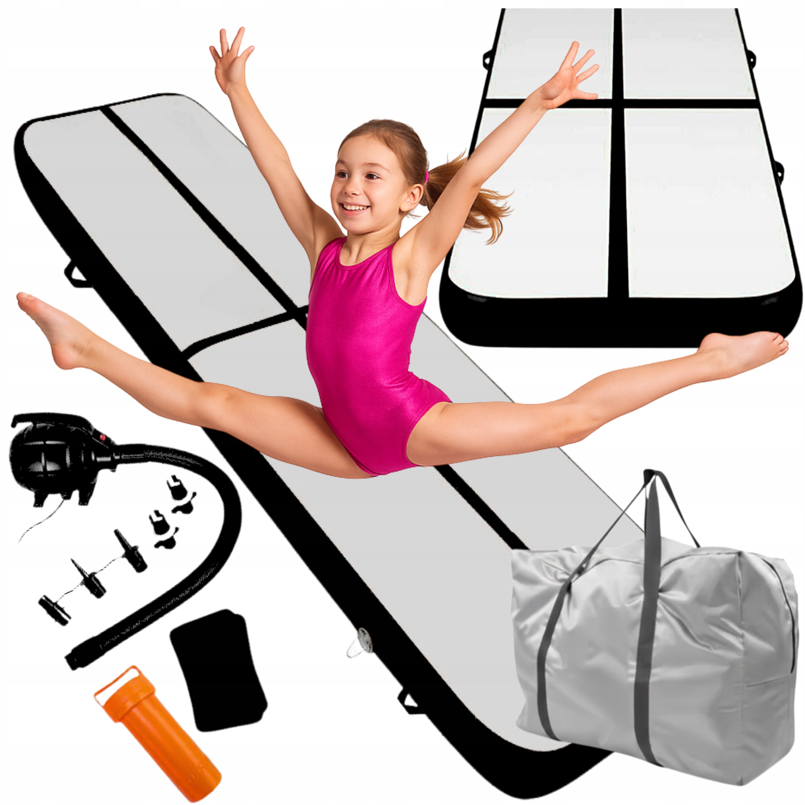 Air Track Ścieżka Akrobatyczna Gimnastyczna Materac Gimnastyczny Mata 5M