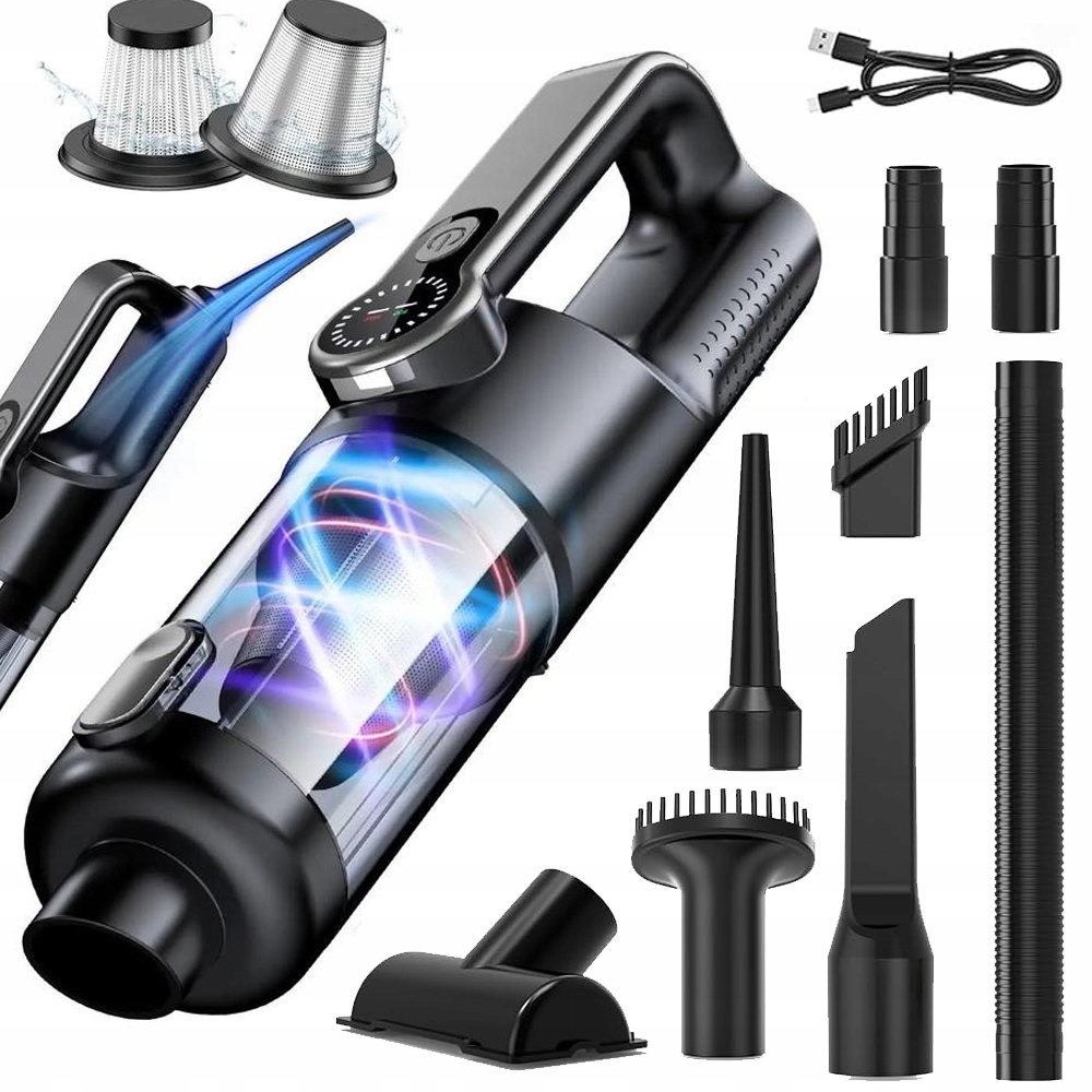 Vysavač Bezdrátový Akumulátorový Ruční 65W Hepa koncovka